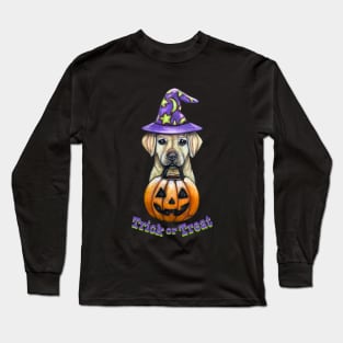 Trick or Treat Pup Long Sleeve T-Shirt